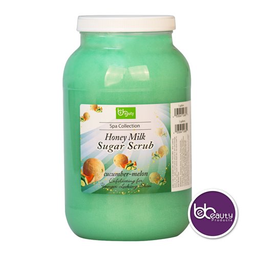 SOLAR Honey Organic Sugar Scrub - Cucumber Melon - 1gal.
